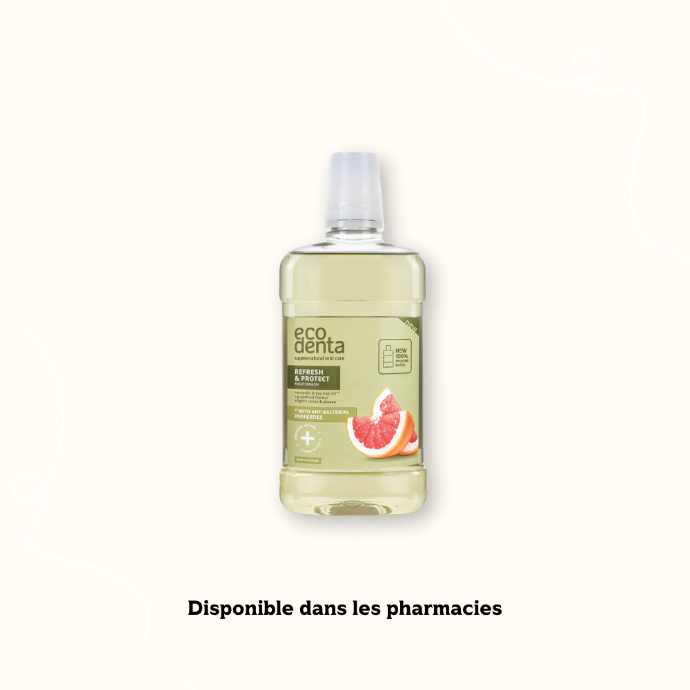 BAIN DE BOUCHE ECODENTA AU PAMPLEMOUSSE 500ML