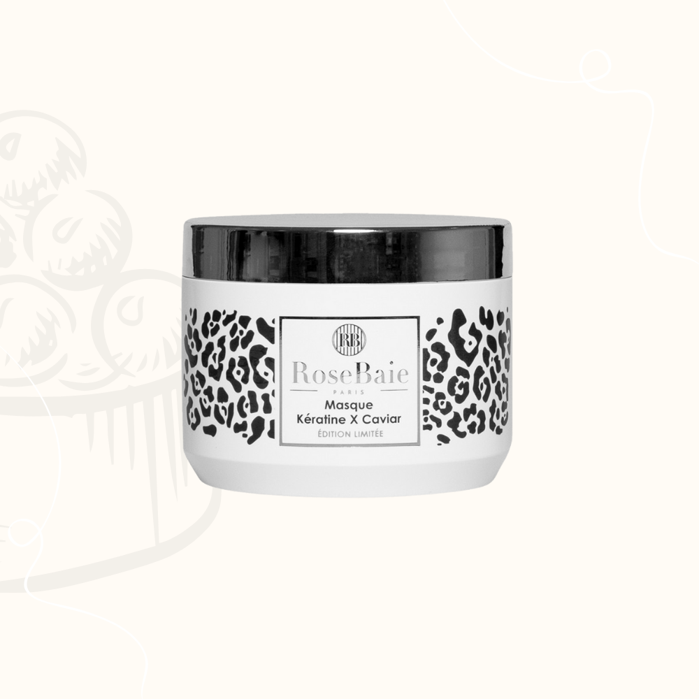 MASQUE CAVIAR X KÉRATINE ROSEBAIE 500 ML