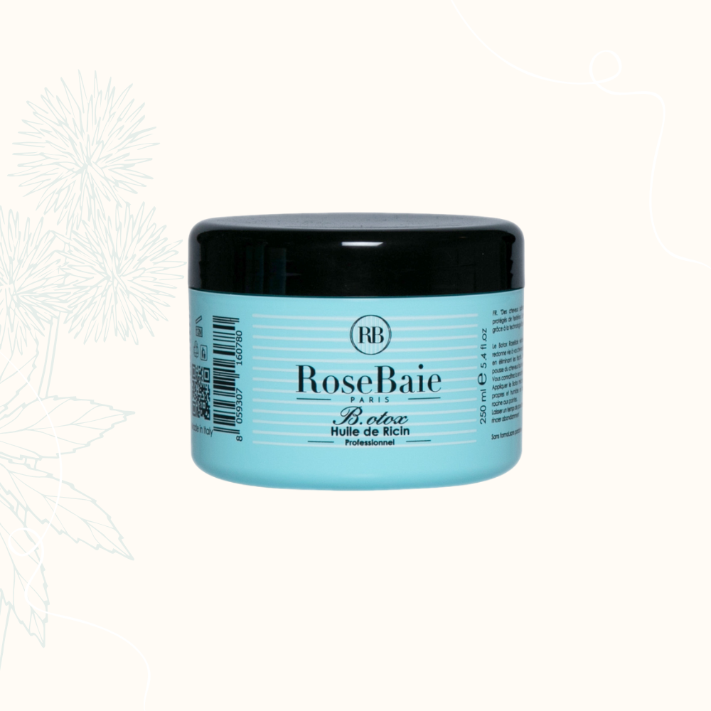 BOTOX CAPILLAIRE HUILE DE RICIN X KÉRATINE ROSEBAIE 250ML