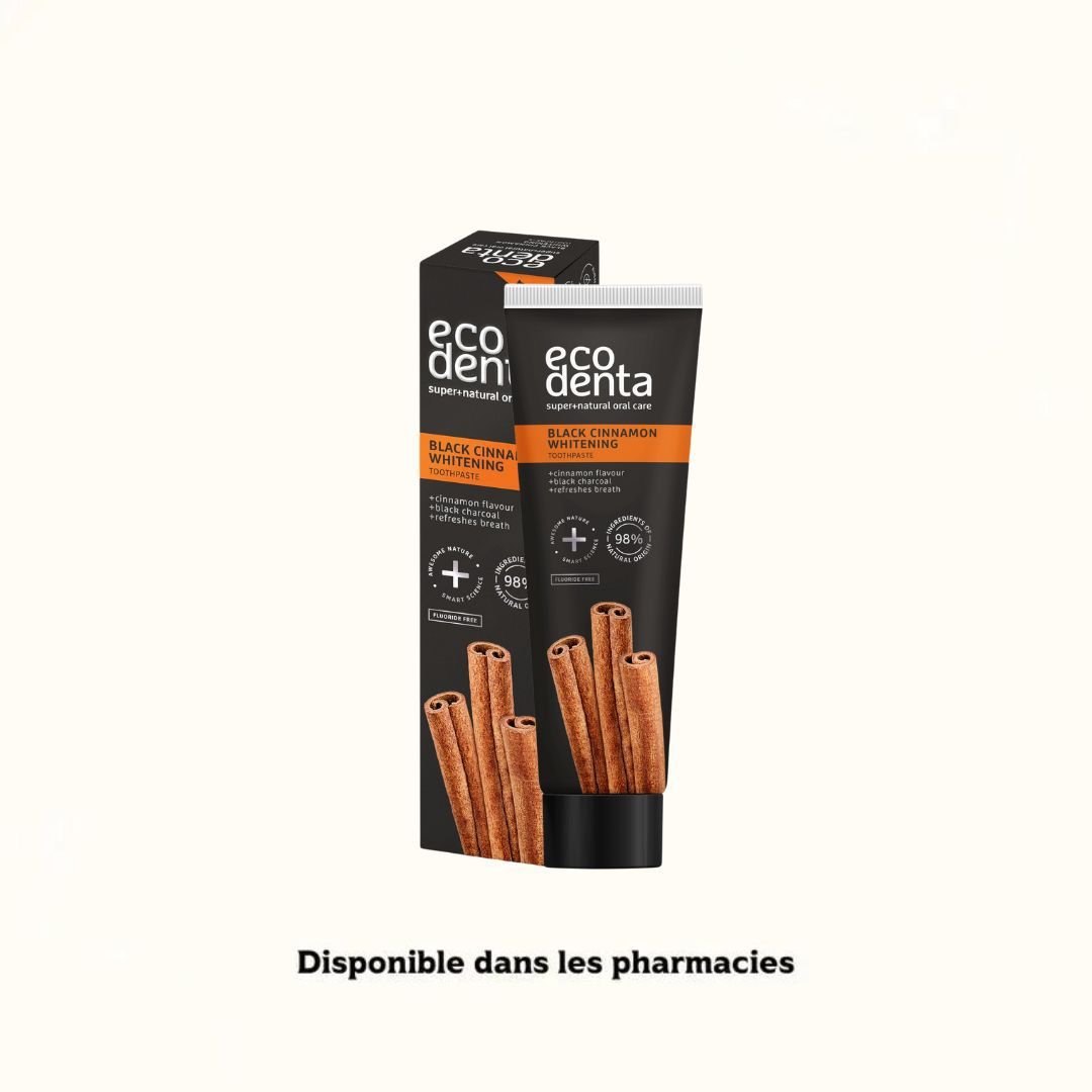 ECODENTA DENTIFRICE BLANCHISSANT À LA CANNELLE 100ML